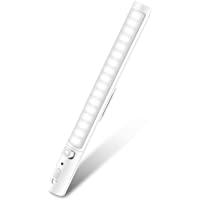 Luces Para Armarios- Iluminación LED Armario Sensor- a Pilas Blanco 26 cm- Iluminación 21 LED de Muebles